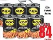 Boxer Koo - baked beans in tomato sauce offer