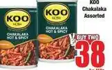 Boxer Koo - chakalaka hot & spicy offer