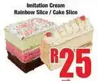 Boxer Rainbow - imitation cream slice / cake slice offer
