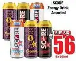 Boxer Score - energy drink offer