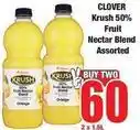 Boxer Clover - fruit nectar blend offer