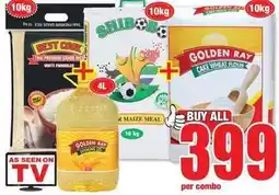 Boxer Golden ray - cake wheat flour, maize meal, cooking oil offer
