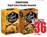 Boxer Robertsons - curry powder offer