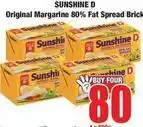 Boxer Original margarine 80% fat spread brick offer