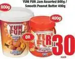 Boxer Jam assorted or smooth peanut butter offer