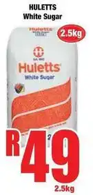 Boxer Huletts - white sugar offer