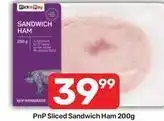 Pick n Pay Sliced sandwich ham offer