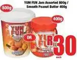 Boxer Jam assorted / smooth peanut butter offer