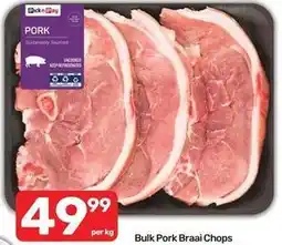Pick n Pay Pick n pay - bulk pork braai chops offer