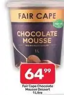 Pick n Pay Hypermarket Fair cape - chocolate mousse offer