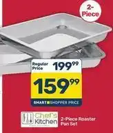 Pick n Pay Hypermarket Chef - 2-piece roaster pan set offer