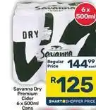 Pick n Pay Hypermarket Savanna - premium cider cans offer