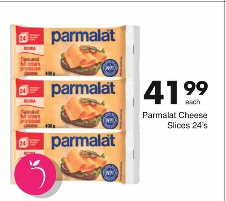 Parmalat Cheese Slices 24's offer at Save