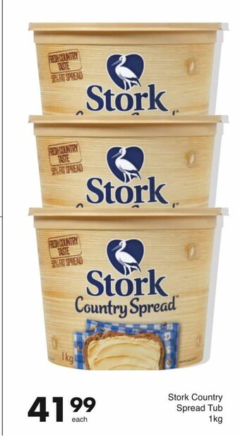 Save Stork Country Spread Tub 1kg offer