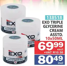 Arrow Cash And Carry EXO TRIPLE GLYCERINE CREAM offer