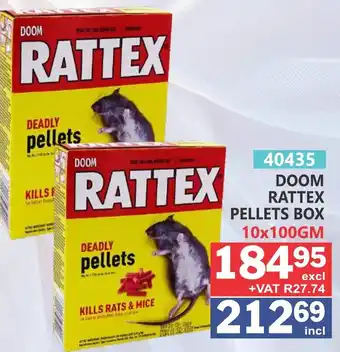 DOOM RATTEX PELLETS BOX