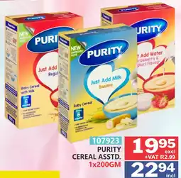 Arrow Cash And Carry PURITY CEREAL ASSTD. offer