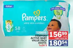 Arrow Cash And Carry Pampers Active Baby Value Pack offer