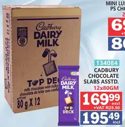 Arrow Cash And Carry Cadbury Dairy Milk Top Deck offer