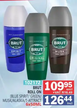 Arrow Cash And Carry BRUT ROLL ON offer