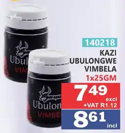 Arrow Cash And Carry Kazi Ubulongwe Vimbela offer