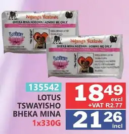 Arrow Cash And Carry Lotus Tswayisho Bheka Mina offer