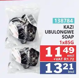 Arrow Cash And Carry Kazi ubulongwe soap offer