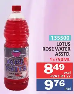 Arrow Cash And Carry Lotus Rose Water offer