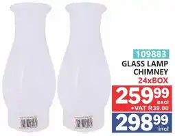 Arrow Cash And Carry Glass lamp chimney offer