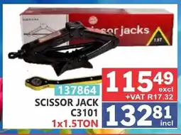 Arrow Cash And Carry Scissor jack offer