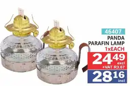 Arrow Cash And Carry Panda Paraffin Lamp offer