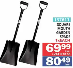 Arrow Cash And Carry Square Mouth Garden Spade offer