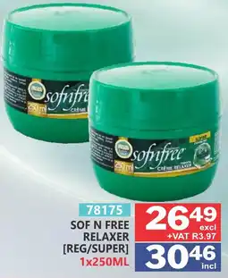 Arrow Cash And Carry SOF N FREE RELAXER offer