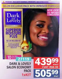 Arrow Cash And Carry Dark & Lovely Salon Economy Pack offer