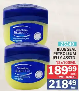 Arrow Cash And Carry Vaseline BLUESEAL pure petroleum jelly original offer