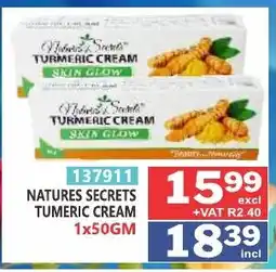Arrow Cash And Carry Natures Secrets Turmeric Cream offer