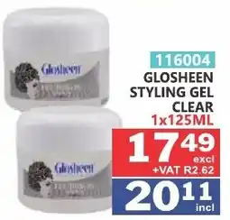 Arrow Cash And Carry Glosheen Styling Gel Clear offer