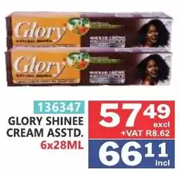 Arrow Cash And Carry Glory Shinee Cream Assorted offer