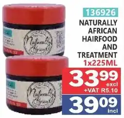 Arrow Cash And Carry Naturally African Hairfood and Treatment offer