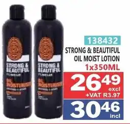 Arrow Cash And Carry Strong & Beautiful Oil Moist Lotion offer