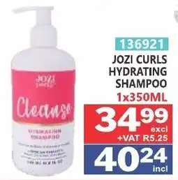 Arrow Cash And Carry JOZI CURLS HYDRATING SHAMPOO offer