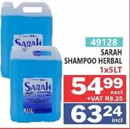 Arrow Cash And Carry SARAH SHAMPOO HERBAL offer