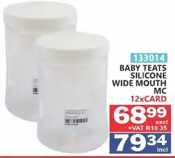 Arrow Cash And Carry Baby Teats Silicone Wide Mouth MC offer