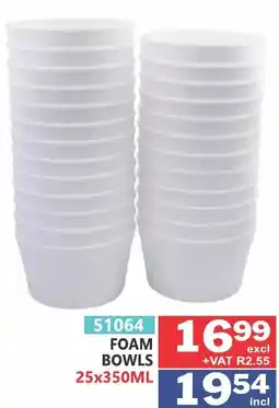 Arrow Cash And Carry FOAM BOWLS offer
