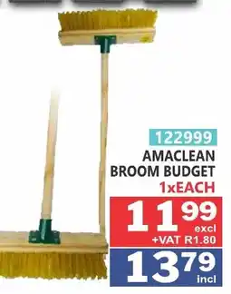 Arrow Cash And Carry Amaclean broom budget offer
