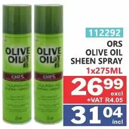 Arrow Cash And Carry ORS OLIVE OIL SHEEN SPRAY offer