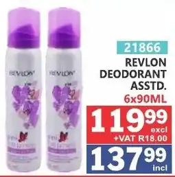 Arrow Cash And Carry Revlon Deodorant Asstd offer