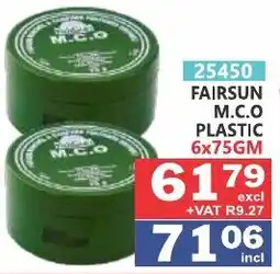 Arrow Cash And Carry FAIR SUN M.C.O PLASTIC offer