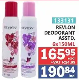 Arrow Cash And Carry Revlon Deodorant Assorted offer