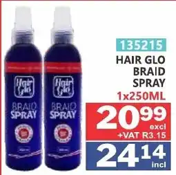Arrow Cash And Carry Hair Glo Braid Spray offer